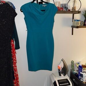 Classiques Entier Teal Mini Dress